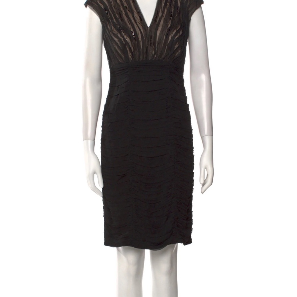 Knee length sheath dress
